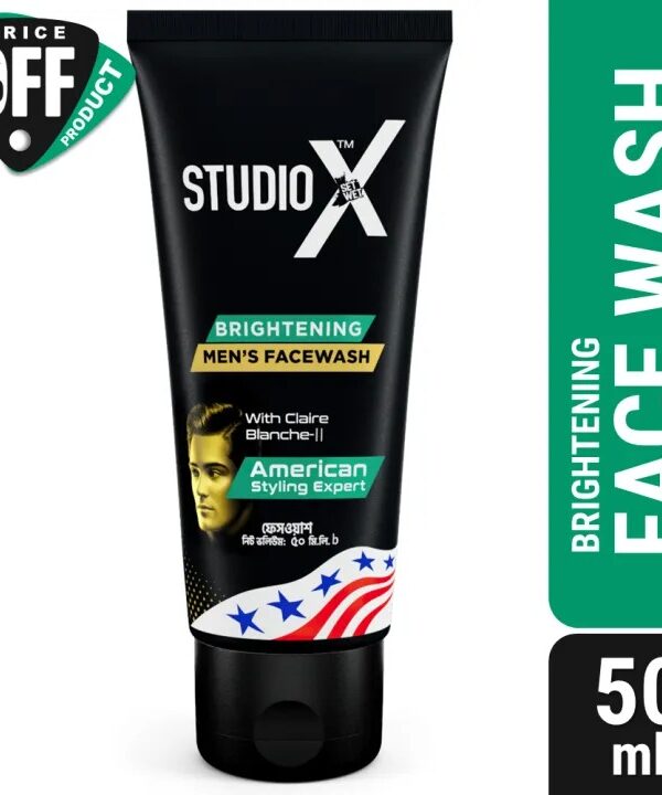 Studio X Brightening Facewash for Men - 50ml